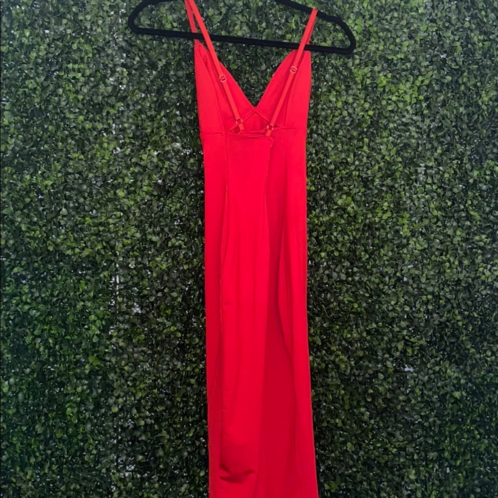 Red Strap Dress - Picture 2 of 2